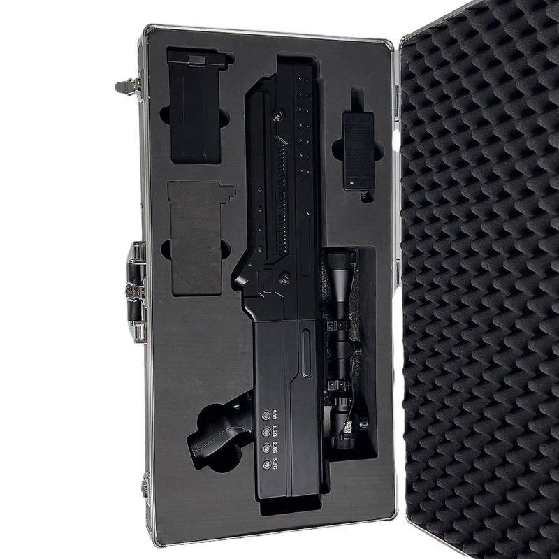  耀州手持便携式枪型低空防御反制四通道B型