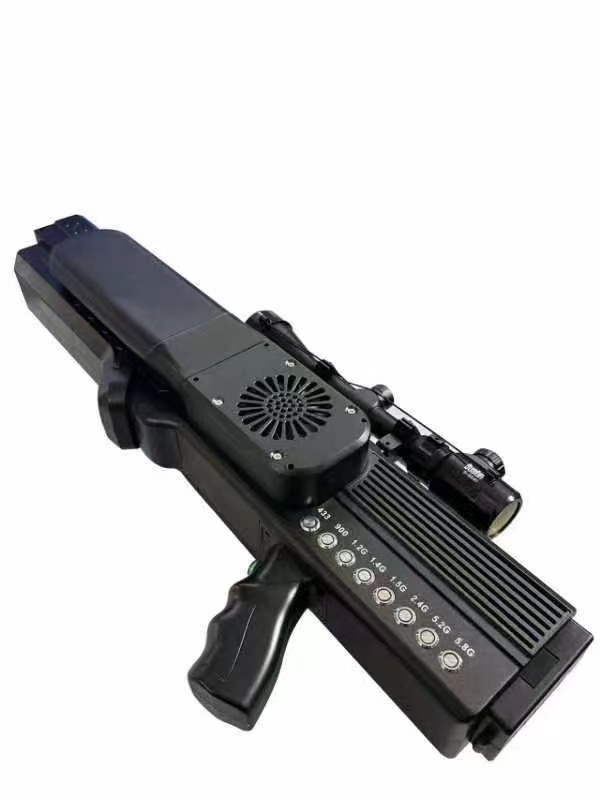  耀州手持便携式枪型低空防御反制八通道