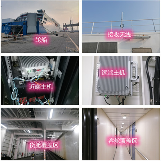  耀州海上游轮轮船渔船覆盖案例